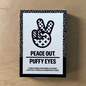 Peace Out Puffy Eyes Under Eye Mask